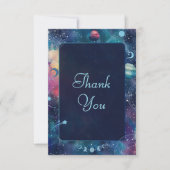 天真夜月結婚月 サンキューカード (正面)