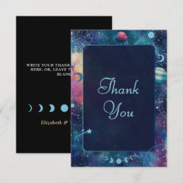 天真夜月結婚月 サンキューカード