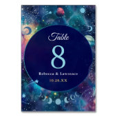 天真夜月結婚月 テーブルナンバー (正面)