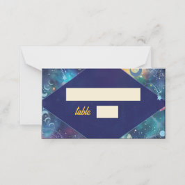 天真夜月結婚月 プレイスカード