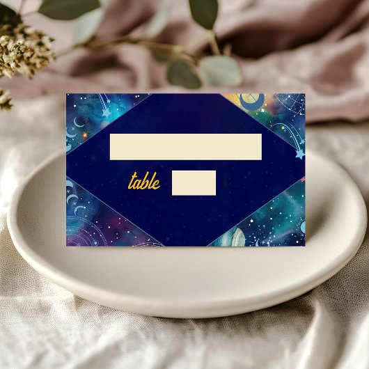 天真夜月結婚月 プレイスカード