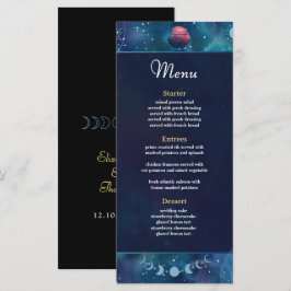 天真夜月結婚月 メニュー