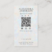 天真暗の蛾と月ホログラフィー 名刺 (裏面)