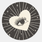 天眼タロットシール ラウンドシール (正面)