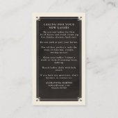 天眼タロットラッシュアフターケアカード 名刺 (裏面)