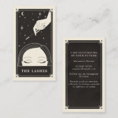 天眼タロットラッシュブラックビジネスカード 名刺 (正面/裏面)