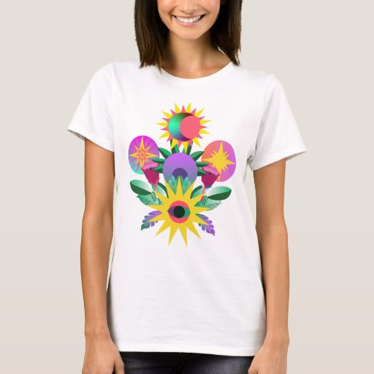 天眼花シンボルアート Tシャツ (正面)