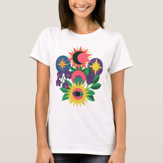 天眼花シンボルアート Tシャツ (正面)