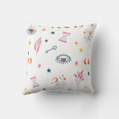 天砂時計と月相パターン クッション (裏面)