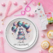 天神秘の宇宙天文学誕生会 ペーパープレート (パーティー)