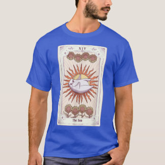 天神秘的な魔女ビーブススピリチュアルムーンピーズ Tシャツ
