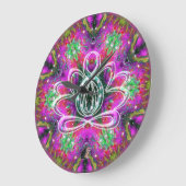 天禅ロータス時計 ラージ壁時計 (傾斜)