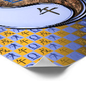 天秤座とアースホース ポスター (角)