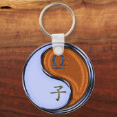 天秤座とウッドラット キーホルダー (裏面)