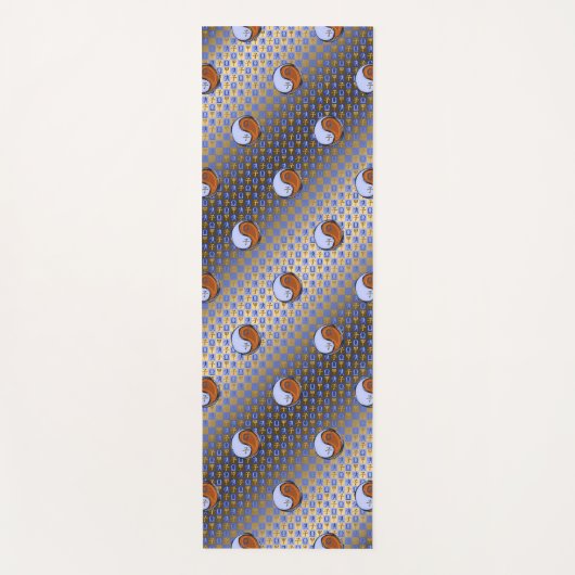 天秤座とウッドラット ヨガマット (正面)