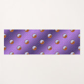 天秤座とウッドロースター ヨガマット (正面(横))