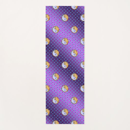 天秤座とファイアボア ヨガマット (正面)