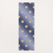 天秤座とファイアーラビット ヨガマット (裏面)