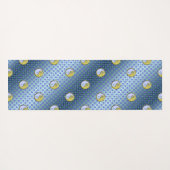 天秤座とメタルスネーク ヨガマット (裏面(横))