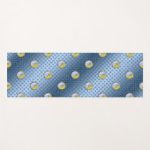 天秤座とメタルスネーク ヨガマット (正面(横))