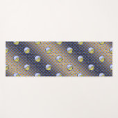 天秤座とメタルホース ヨガマット (正面(横))