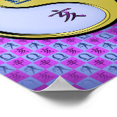 天秤座とメタルボア ポスター (角)