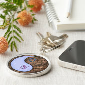 天秤座と地球の雄鶏 キーホルダー (側面)