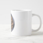 天秤座と戌の土猴 ジャンボコーヒーマグカップ (右)