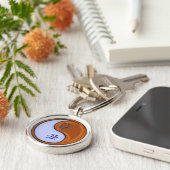 天秤座と木牛 キーホルダー (側面)