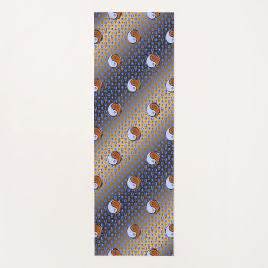 天秤座と木馬 ヨガマット (正面)