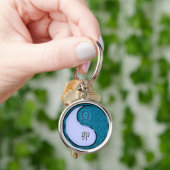 天秤座と水うさぎ キーホルダー (手)