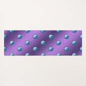 天秤座と水の鶏 ヨガマット (裏面(横))