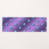 天秤座と水の鶏 ヨガマット (正面(横))