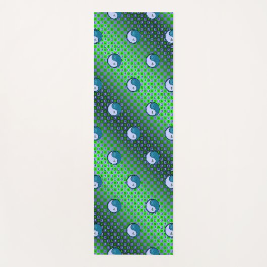 天秤座と水ヤギ ヨガマット (正面)