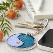 天秤座と水猿 キーホルダー (正面右)