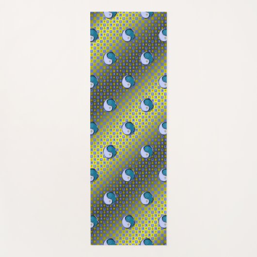 天秤座と水猿 ヨガマット (正面)