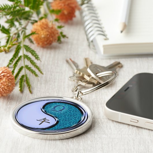 天秤座と水馬 キーホルダー (側面)