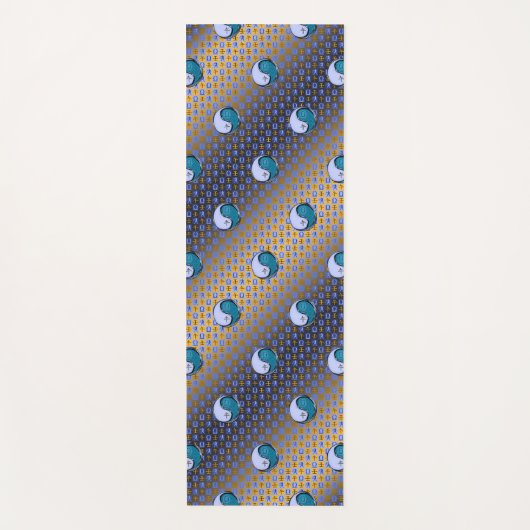 天秤座と水馬 ヨガマット (正面)