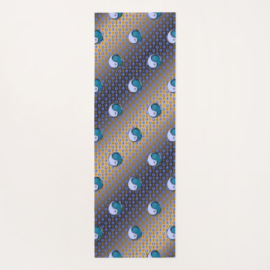 天秤座と水馬 ヨガマット (裏面)