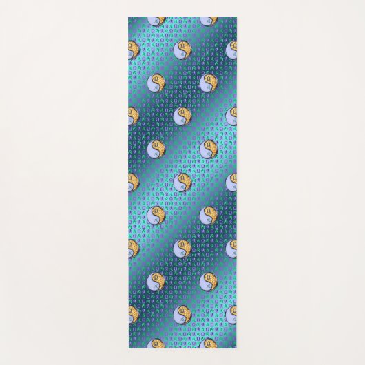 天秤座と消防犬 ヨガマット (正面)