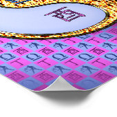 天秤座と火の雄鶏 ポスター (角)