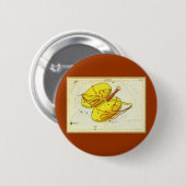 天秤座のクラシックな星座図：ウラニアの鏡 缶バッジ (正面&裏面)