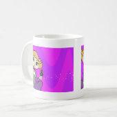 天秤座のマグ コーヒーマグカップ (正面左)