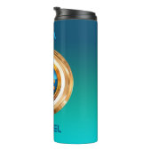 天秤座の占星術のな印 タンブラー (回転右)