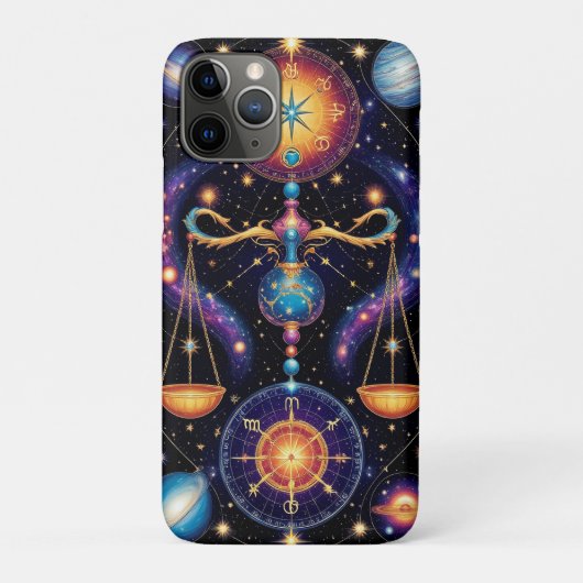 天秤座の占星術記号 Case-Mate iPhoneケース (裏)