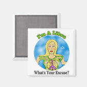 天秤座の弁解マグネット マグネット (正面/裏面)