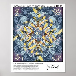 天秤座の慈悲の菊左南 ポスター