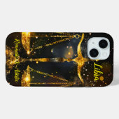 天秤座の星印 Case-Mate iPhoneケース (裏面 (横))