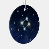 天秤座の星座|の名前をカスタムする セラミックオーナメント (右)