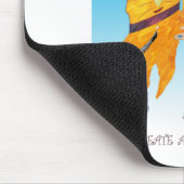 天秤座の月 マウスパッド (コーナー)